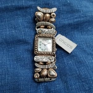 Chico's Stretch Wrist Watch